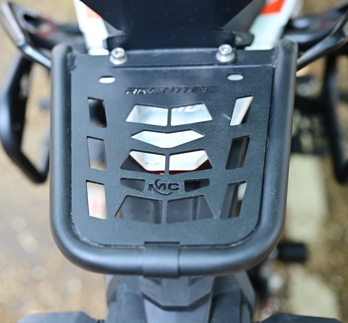 Pipe Carrier With Backrest For 2025 KTM Adventure 250/390