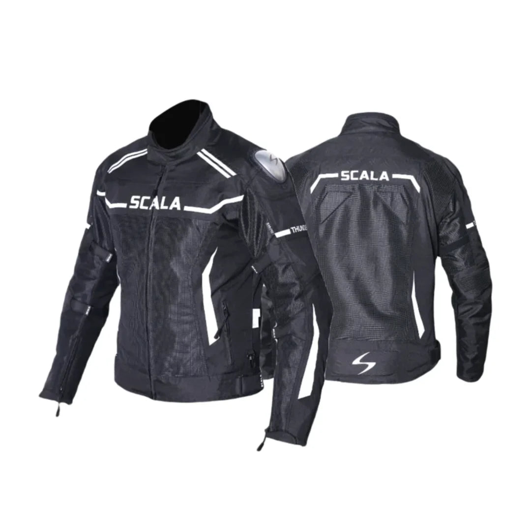 Scala Thunder L2 Riding Jacket - Black – GTR Pitstop