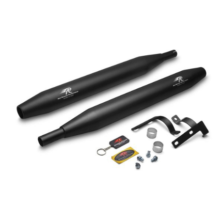 Celesta Black Matte Exhaust for Jawa 42, Jawa 42 2.1, Jawa Classic, and Yezdi Roadster