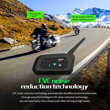 EJEAS V6 Pro Plus Helmet Intercom Communication System