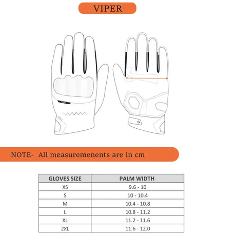 Scala Viper Glove - Black Neon