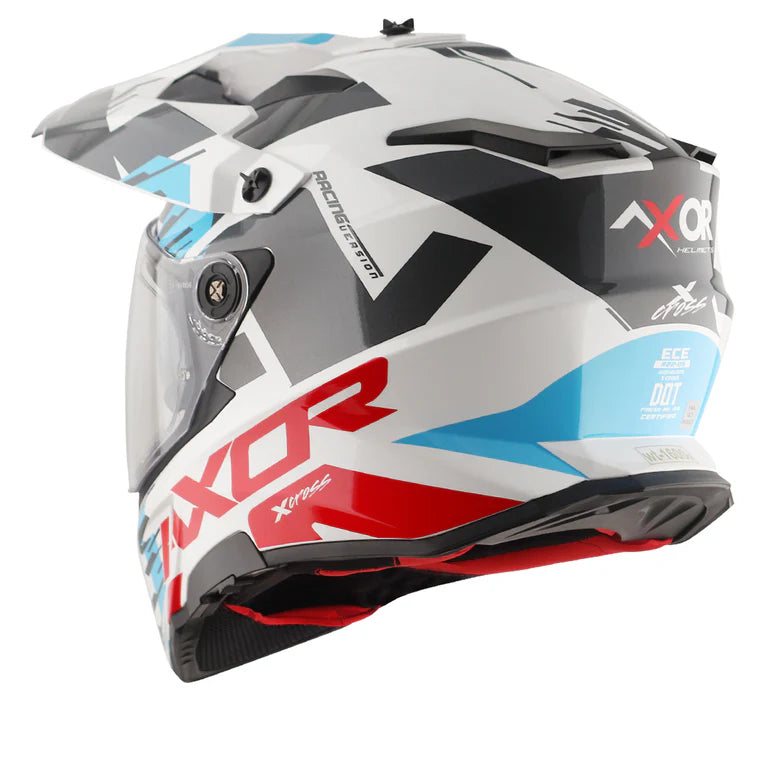 Axor X-cross X1 Dual Visor HelmetAxor X-cross X1 Dual Visor Helmet