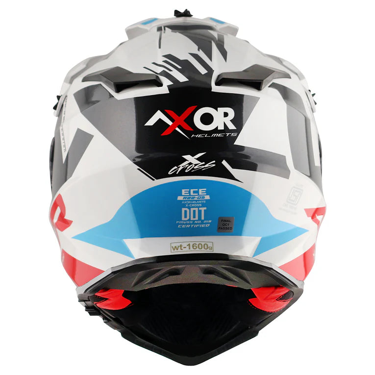 Axor X-cross X1 Dual Visor HelmetAxor X-cross X1 Dual Visor Helmet