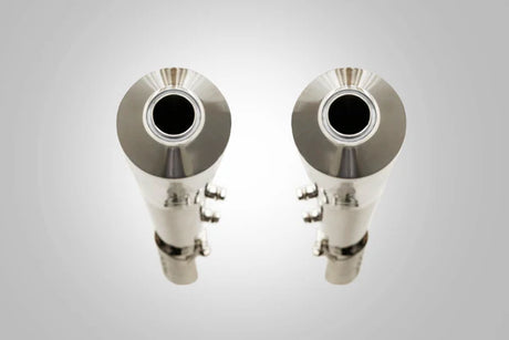 Moto Wings Performance Trident Exhaust for Royal Enfield Interceptor 650