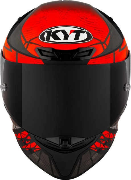 KYT TT-REVO COMBUSTION RED GLOSSY