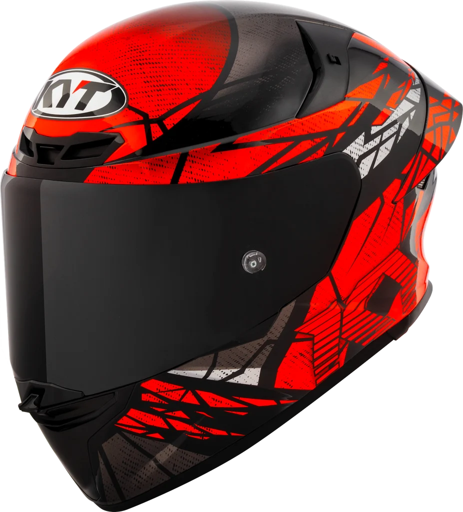 KYT TT-REVO COMBUSTION RED GLOSSY