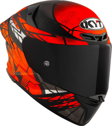 KYT TT-REVO COMBUSTION RED GLOSSY