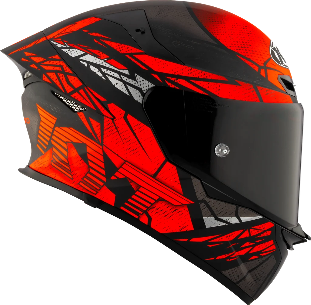KYT TT-REVO COMBUSTION RED GLOSSY