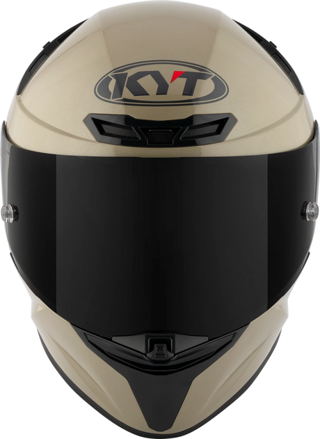 KYT TT-Revo Plain Sand Pearl Khakis Gloss