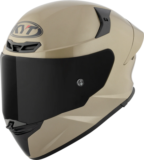 KYT TT-Revo Plain Sand Pearl Khakis Gloss