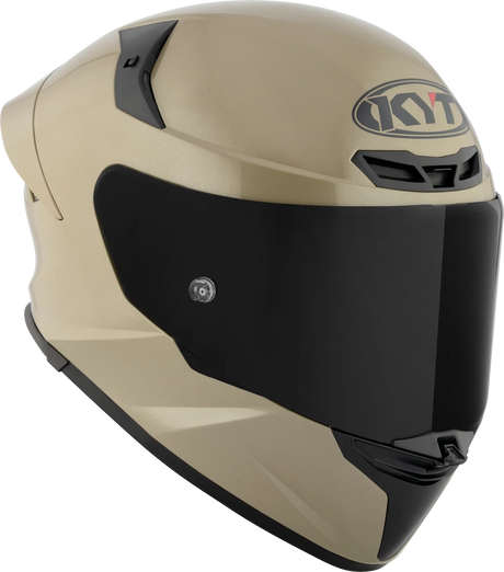 KYT TT-Revo Plain Sand Pearl Khakis Gloss