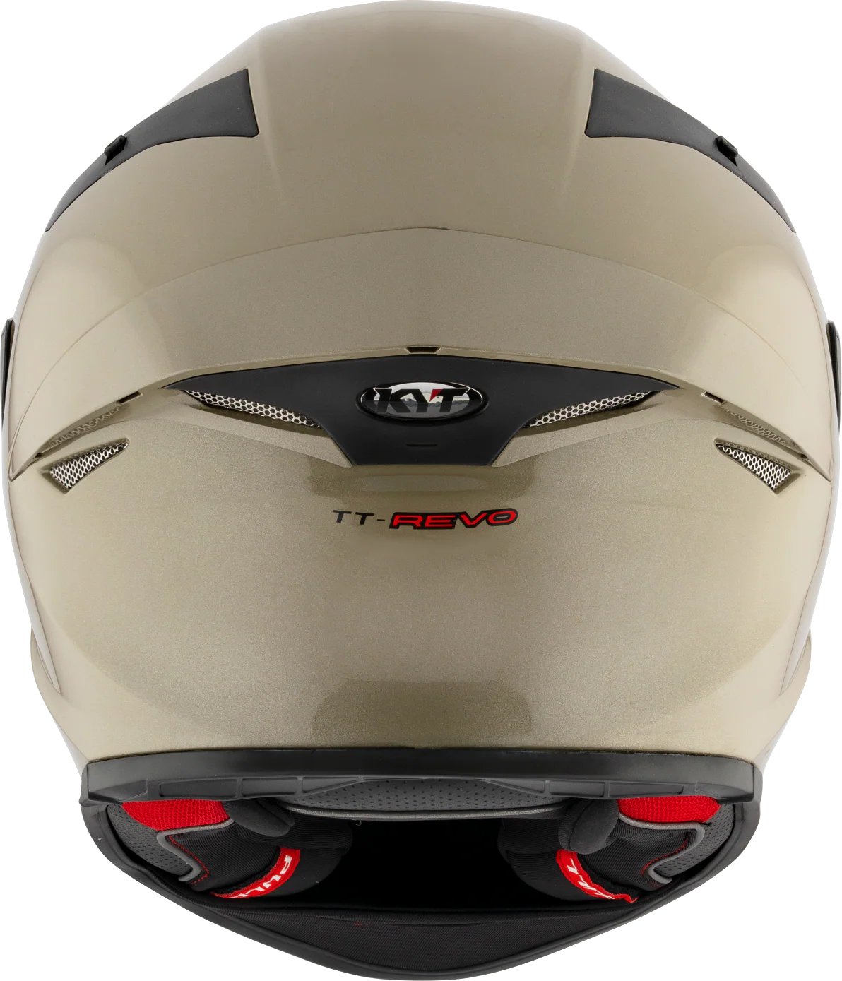 KYT TT-Revo Plain Sand Pearl Khakis Gloss