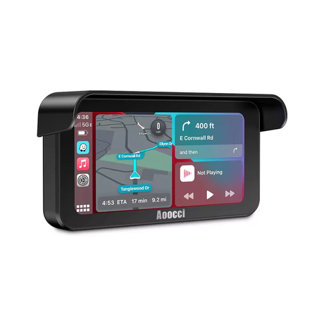 C6 Pro All-in-One Motorcycle Dash Cam with GPS & Anti-Theft