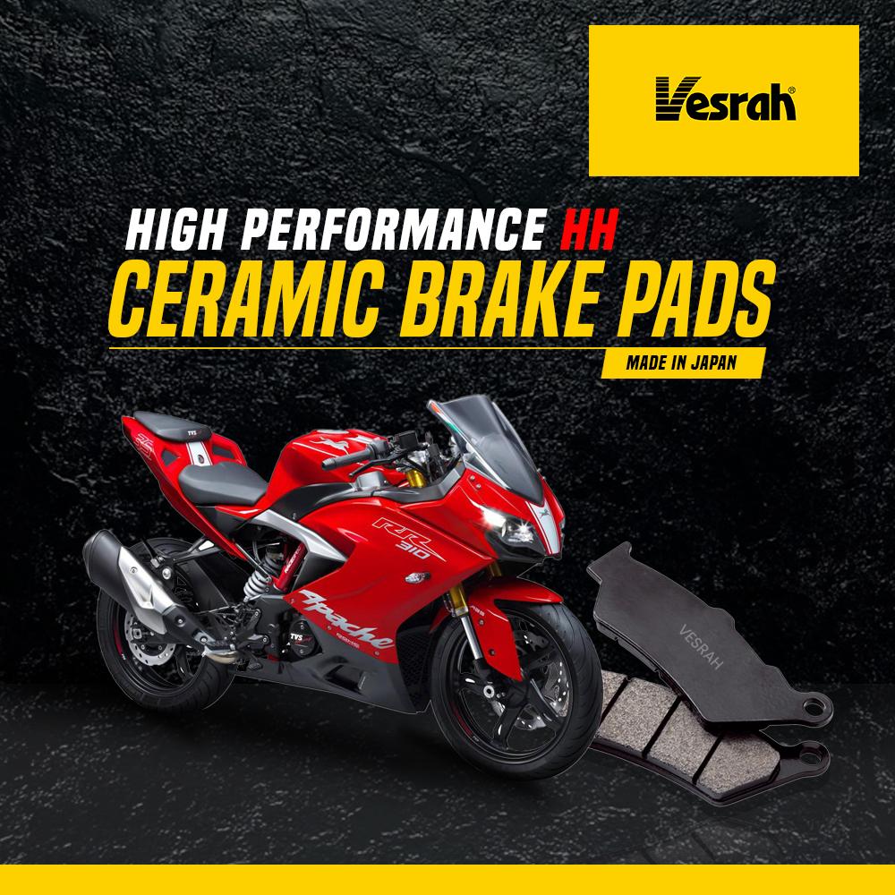 TVS Apache 160/200 R vesrah Brake pad (Ceramic) V2