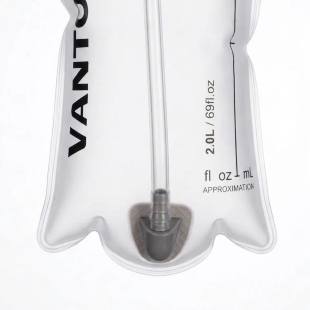 Vantora 2L Hydration Bladder - Premium Leak-Proof Water Reservoir for Backpacks | 100% BPA-Free TPU | Wide-Mouth Slide Seal & High-Flow Bite Valve | For Hiking, Riding, and Travel