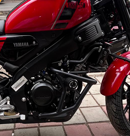 CRASH GUARD WITH DUAL SLIDERS FOR XSR 155