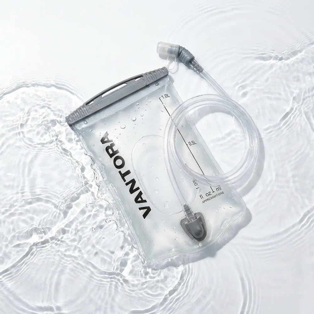 Vantora 1L Hydration Bladder - Premium Leak-Proof Water Reservoir for Backpacks | 100% BPA-Free TPU | Wide-Mouth Slide Seal & High-Flow Bite Valve | For Hiking, Riding, and Travel