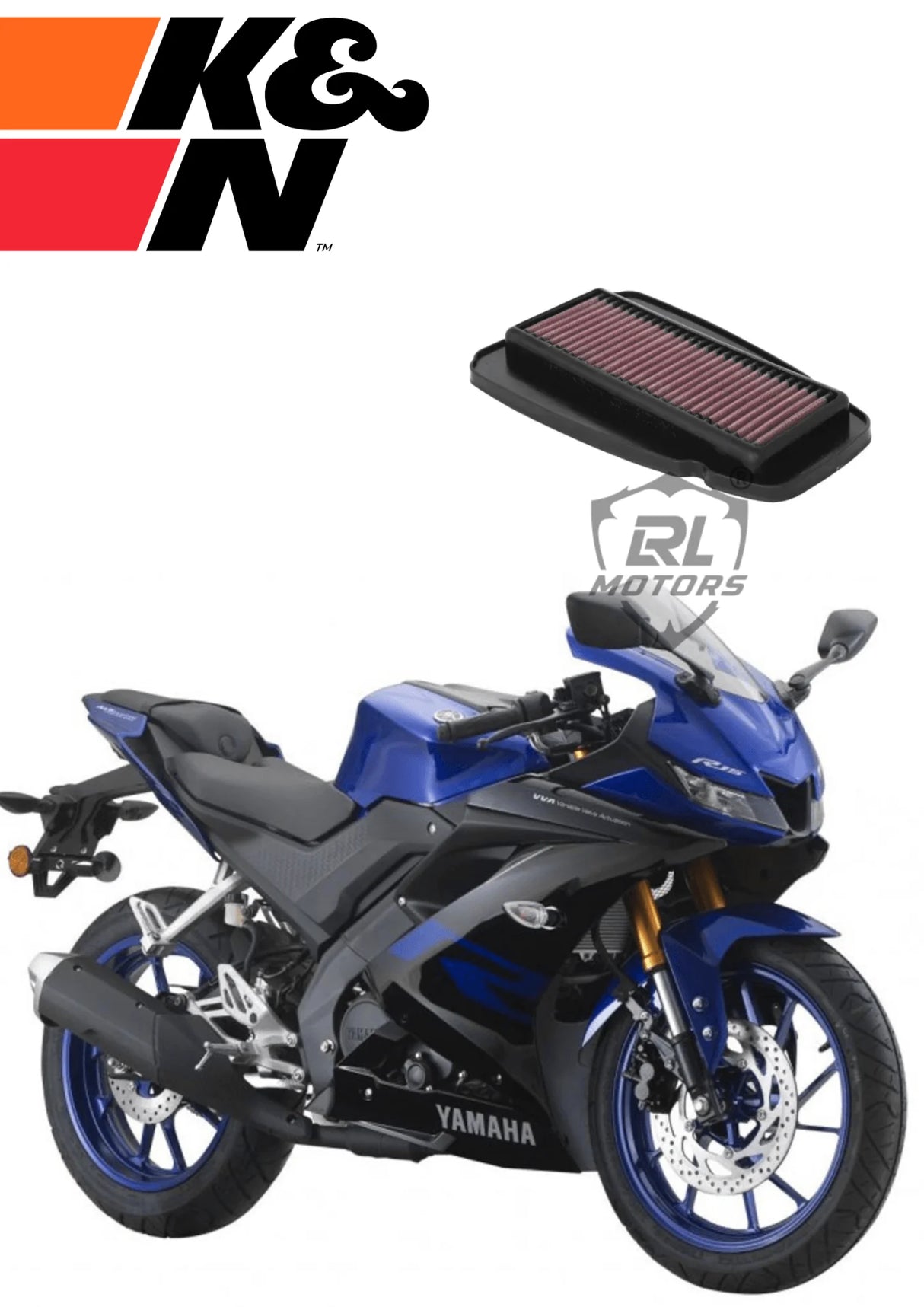 Yamaha R15 V3 - V4 K&N Replacement Air Filter